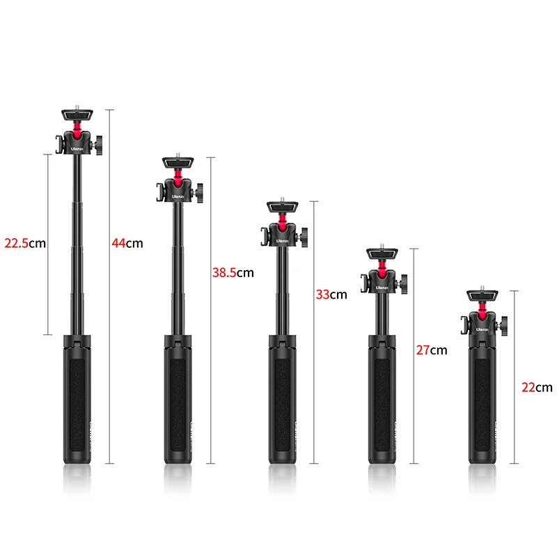 Ulanzi MT-16 콜드 슈 장착 확장 삼각대, 마이크 LED 조명, 스마트폰 SLR 카메라, 브이로그 삼각대, , 캐논, 아이폰 스탠드용