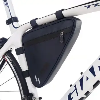 

Portable Mountain Bike Front Frame Tube Bag Water Resistant Triangle Phone Sturdy Storage Pouch Outdoor Cycling Accessories
