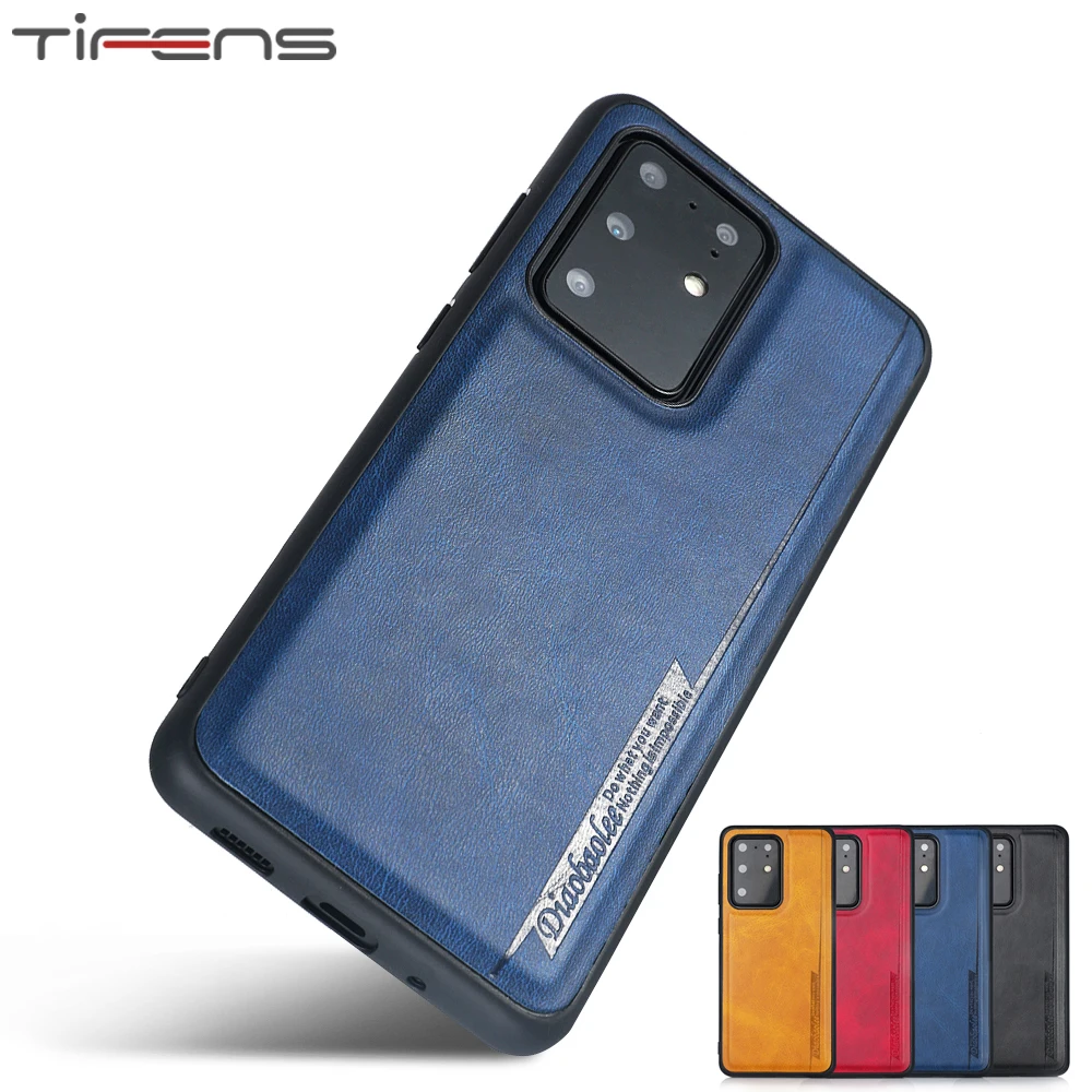 Кожаный чехол для Samsung Galaxy S20 Ultra S10 E S9 S8 Note 8 9 10 Plus A10 A20 A30 A40 A50 S A60 A70 A80 A90 A51 A71|Бамперы|