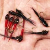 Wifreo 8PCS #12 Flash Back Living Prince Nymph Fly Trout Perch Fishing Insect Lure Bait Hook Fishing Tackle ► Photo 2/6