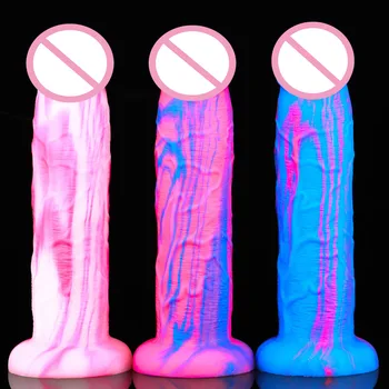 New Arrival Silicone Anal Dildo Sex Toys For Women Men Thrust Vaginal Anal Butt Plug Masturbator Big Dildos Faloimetor For Women 2