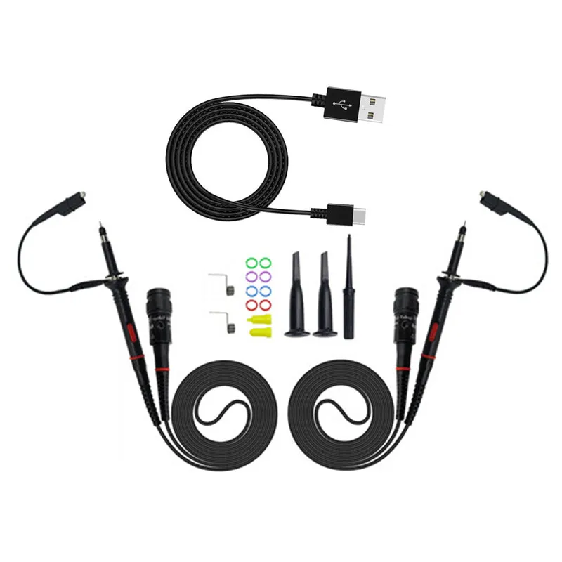 Новый DSCope U3P100 2 канальный ПК виртуальный USB3.0 осциллограф 100 м пропускная