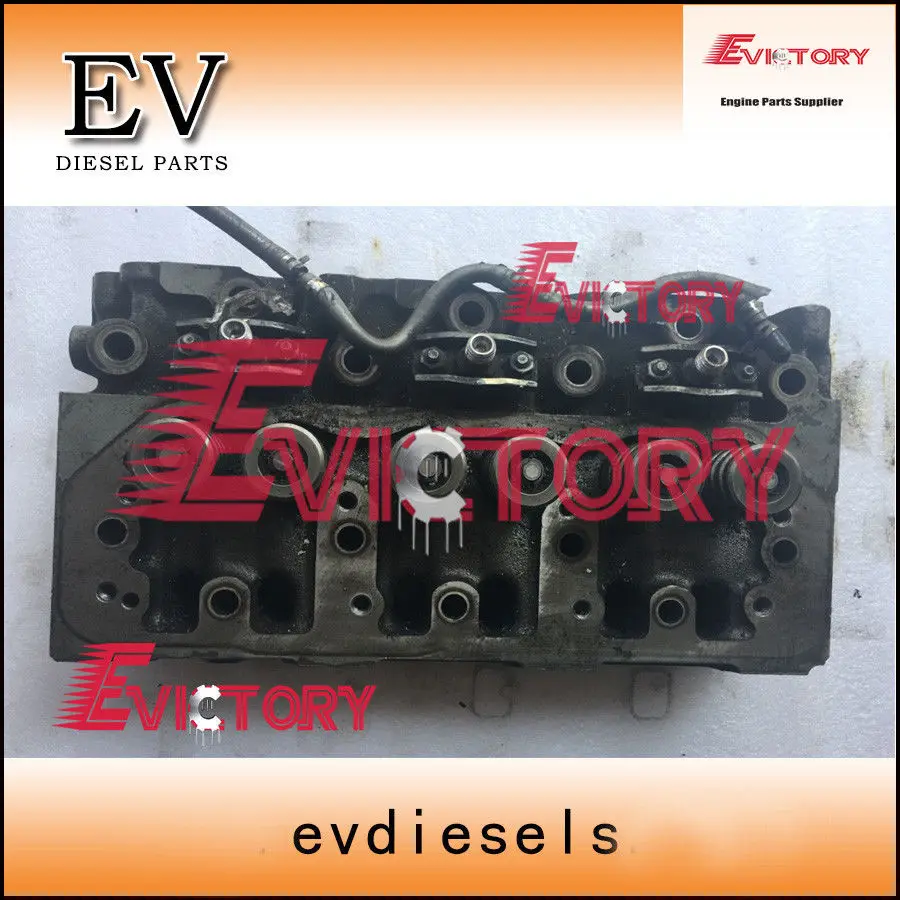 

Для Yanmar 3D84E 3TNE84 3D88E 3TNE88 Головка блока цилиндров в сборе для Komatsu PC30 PC40