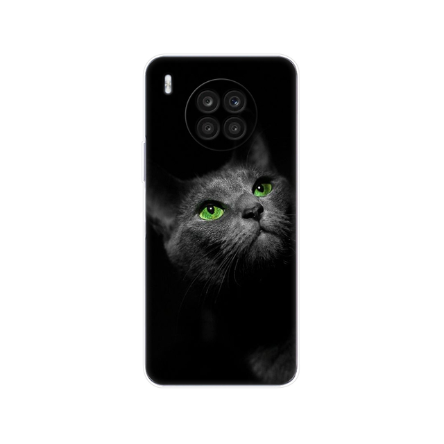 Honor 50 Lite Case 6.67inch Silicon Back Cover Phone Case For Huawei Honor 50 Lite Soft Case TPU Bumper 50Lite Light Funda