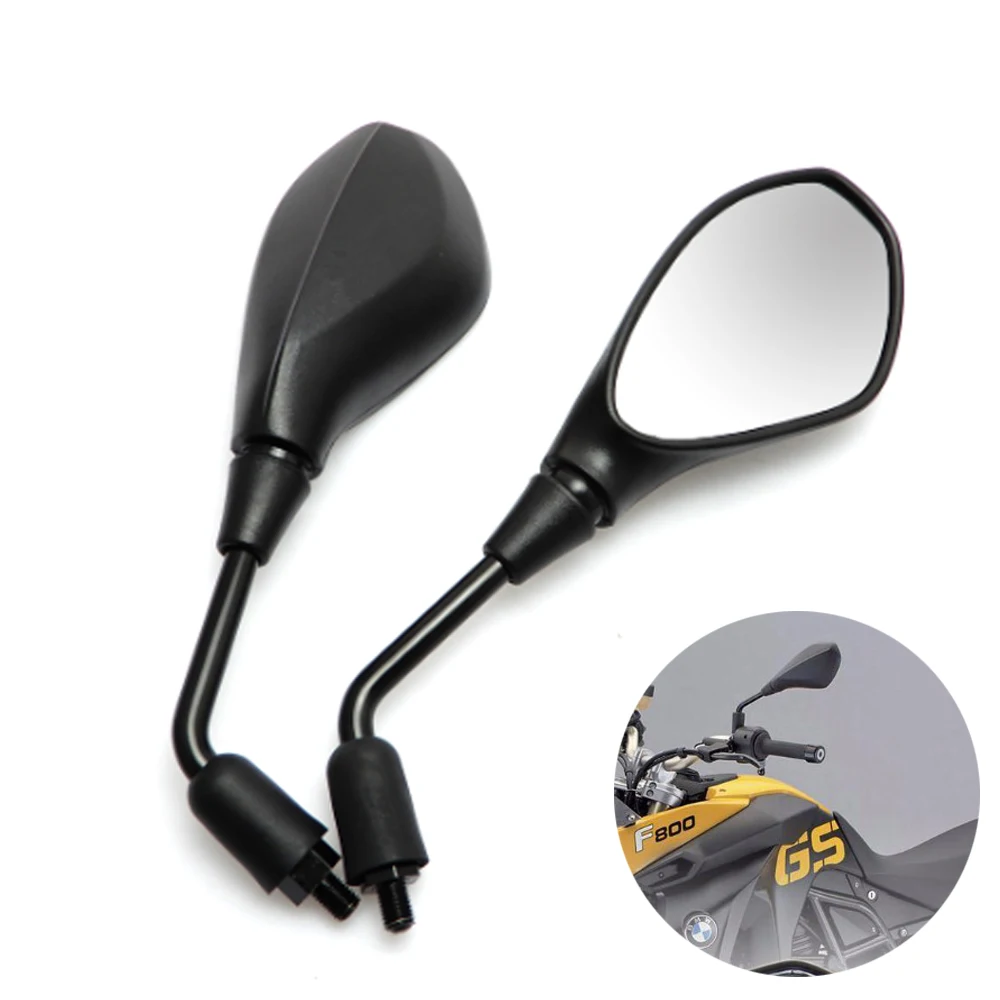 Мотоциклетные зеркала заднего вида M10 * 1 25 для BMW F650GS F800GS F800R 2008 2009 2010 2011 F 650 800 GS Aprilia