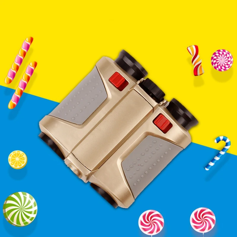 

Children Kids Telescope Zoom Toy Binoculars Pop-up Light Night Vision For Bird Watching Camping Hiking Travel