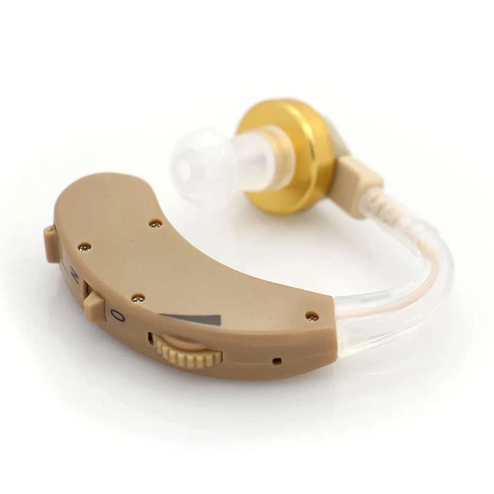 F-13 слуховой аппарат мини за ухом лучший Звук усилитель голоса громкость Регулируемый ясный слуховой аппарат для пожилых устройство для глухих