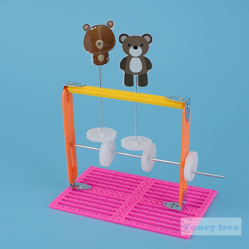Детская физика Fun Tecnologia Домашний набор для танца медведя Сделай Сам понимание