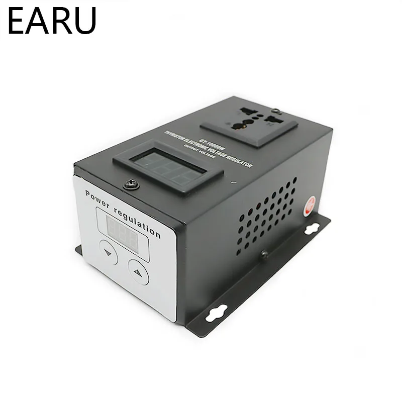 10000W ad alta potenza 110V 220V AC SCR regolatore di tensione regolatore di velocà interruttore di controllo della temperatura termostato Dimmer ventola di raffreddamento  13