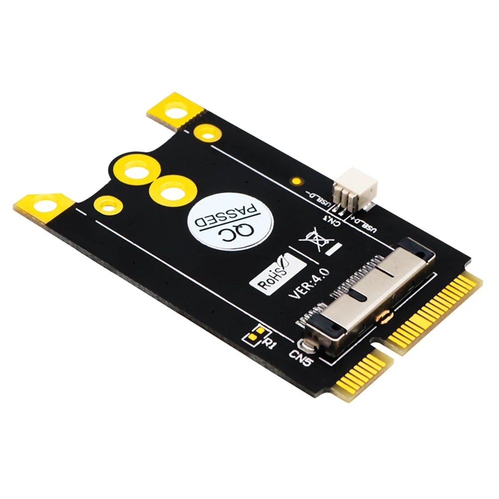 Плата преобразователя Mini PCI-E на 12 + 6 контактов плата mPCI-e беспроводной модуль WLAN