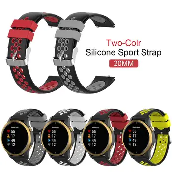 

Soft Watch Band Silicone Band For Garmin Venu Fenix 5s for Amazfit GTS Smart Watch Strap Wristband for Samsung Gear S3 Watch