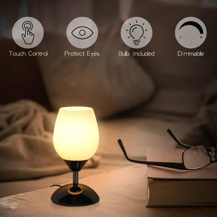 Cross Border For Small Desk Lamp Gl Touch Cross Border For Small Desk Lamp
