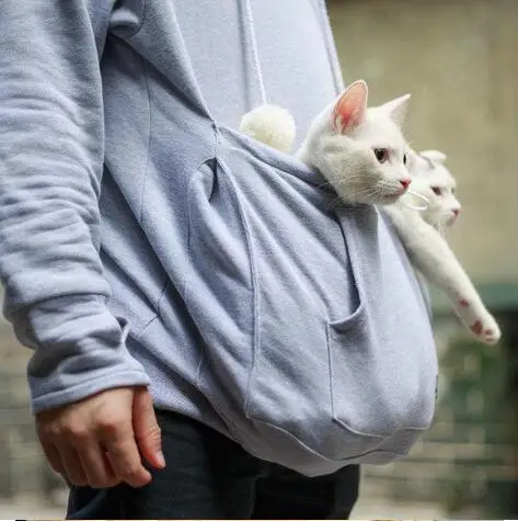 Hoodie you can put your cat in Outlet