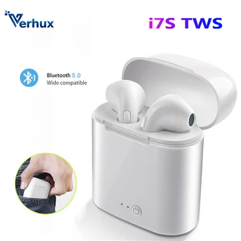 

i7s Tws Wireless Headphones Bluetooth Earphones Air Earbuds Handsfree in ear Headset with Charging Box For iPhone huawei Xiaomi