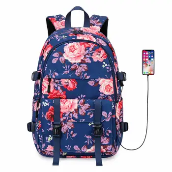 

New Women Nylon Waterproof Backpack For Women School Bags For Teenage Girs Female Travel Backpack Multi Pocket Mochilas
