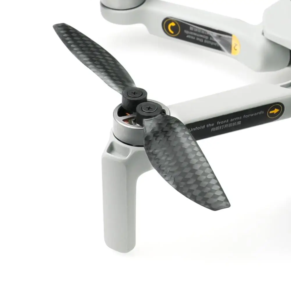 Аксессуары для DJI Mavic Mini, карбоновый пропеллер с низким уровнем шума, быстросъемные лопасти с винтами для DJI Mavic Mini Drone
