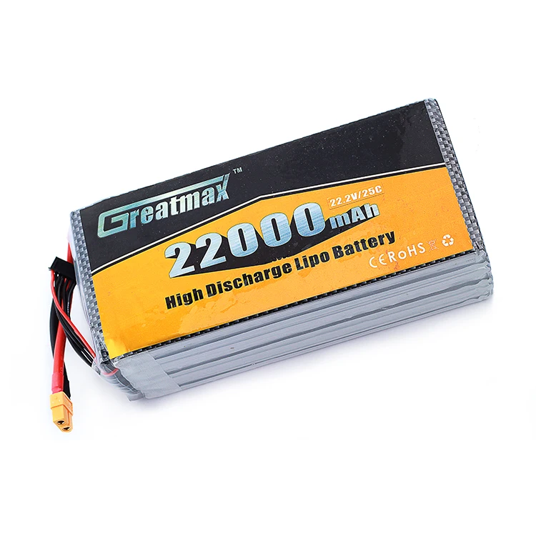 Аккумулятор для дрона литий-полимерный аккумулятор 6S 25C 22,2 V 22000mah