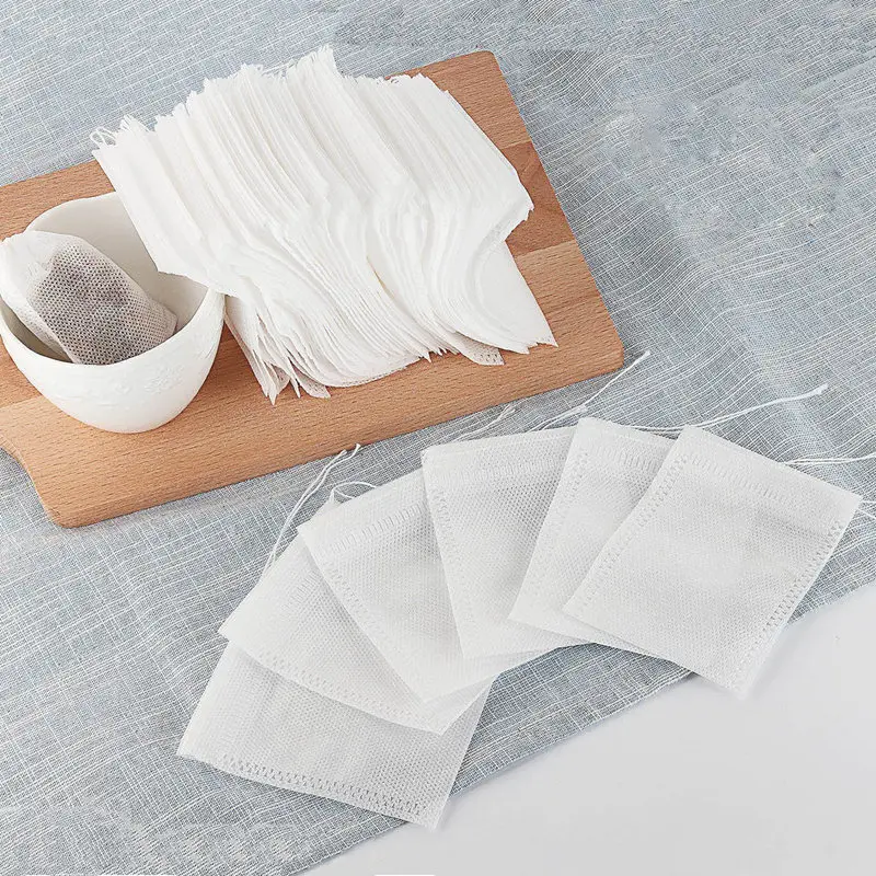 

200PCS Sachet of the vacuum Nonwoven disposable multiusage defilage filter has the size of 7cm x 9cm