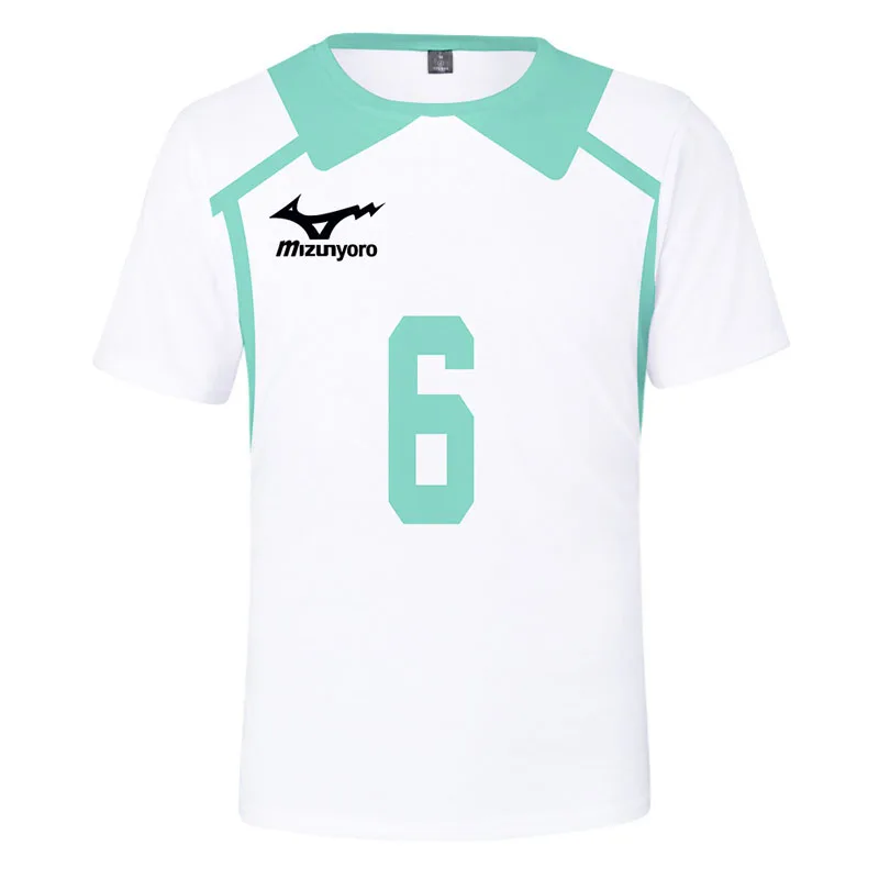 Костюм Haikyuu! Футболка для косплея Oikawa Tooru Aoba Johsai топы Волейбольного клуба