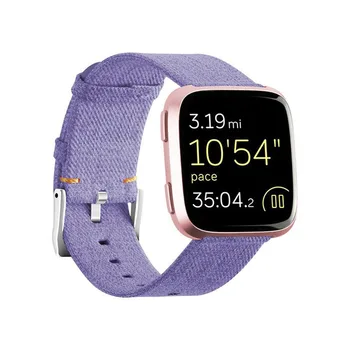 

Heart Rate Bracelet Canvas Strap Applicable Watch Strap Canvas Strap Smart Denim Watch Fashionable for Man/Woman