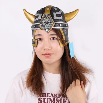 

Halloween Makeup Ball Berserker Helmet Party Ball Performance Halloween Bar Atmosphere Mask Party Culture Halloween Props