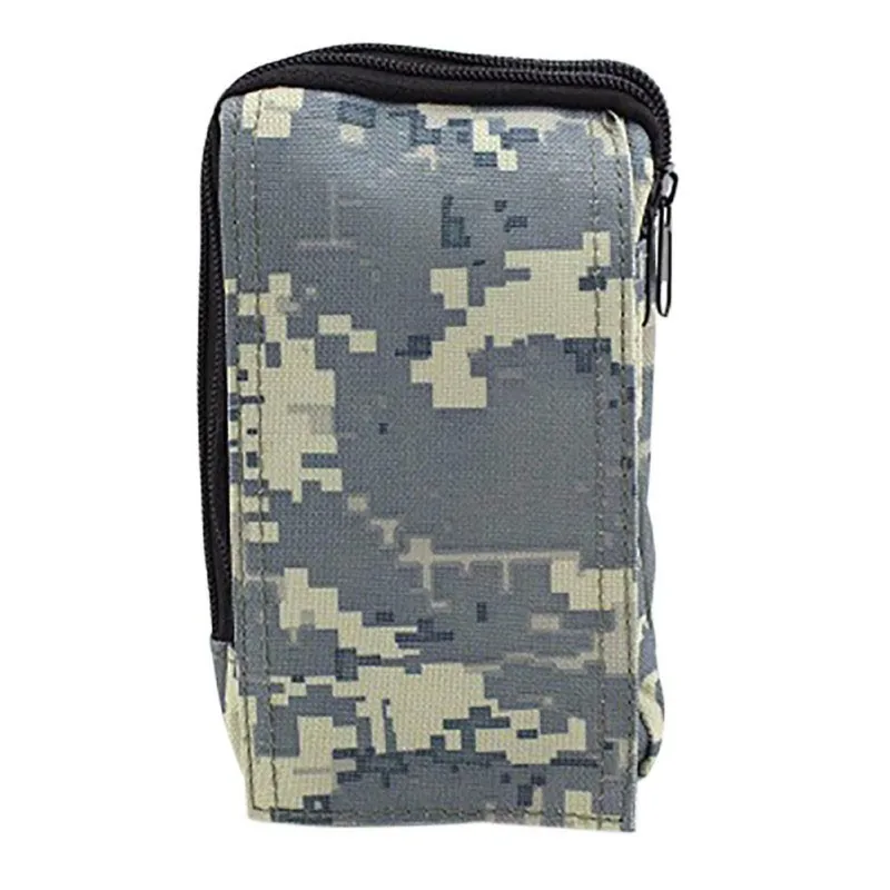 Outdoor Tactical Molle Pouch Belt Men Waist Pack Bag Small Pocket Military Zipper Bag Tactical Pockets Waist Pack Running Pouch