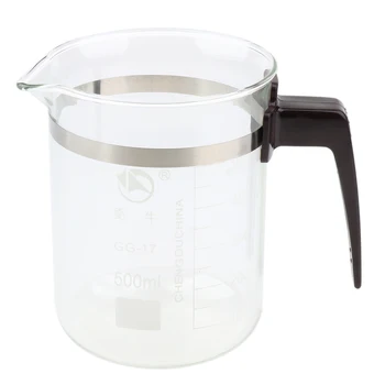 

Laboratory Chemistry Beaker Borosilicate Measuring Glass Beaker Single Scale 500ml/800ml/1000ml