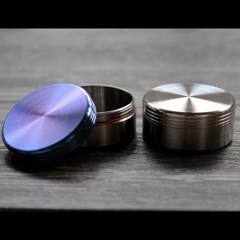 Titanium Waterproof EDC Storage Capsule - Portable Health Pill Container