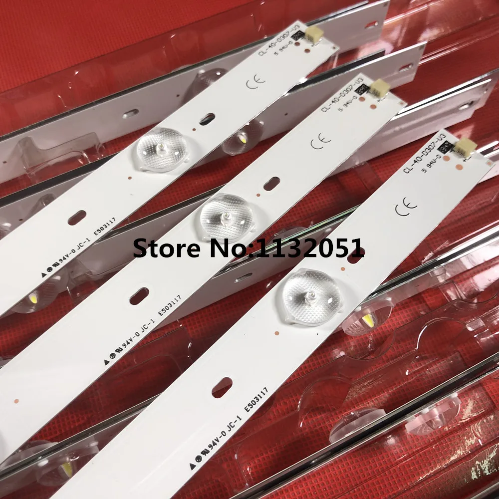 LED BACKLIGHT STRIP LED40M3000A replacement or CL-40-D307-V3 UBE12F01YT00S42S01231 7LEDS | Электроника