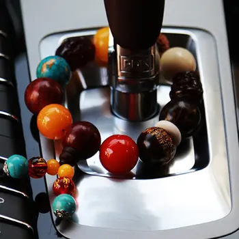 

Car Pendant Bezhu Bodhi Ornaments Stalls Bead Protection Ping Fu Car With Creative Interior Rosary