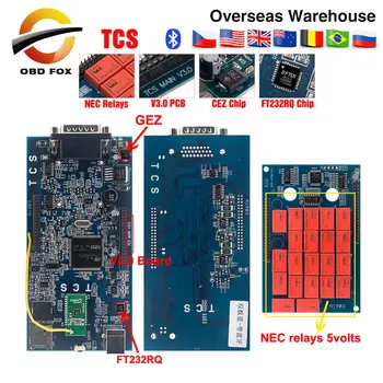 

TCS PRO multidiag pro+ Bluetooth USB 2016.00 keygen V3.0 NEC relays obd2 scanner car trucks OBDII diagnostic tool
