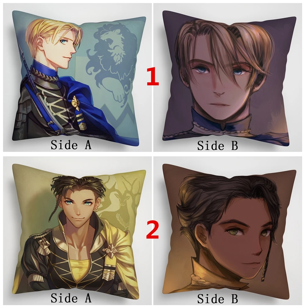 Suef Anime manga Fire Emblem Three Houses Claude Dimitri Anime two sided  Pillow Cushion Case Cover - AliExpress Home & Garden