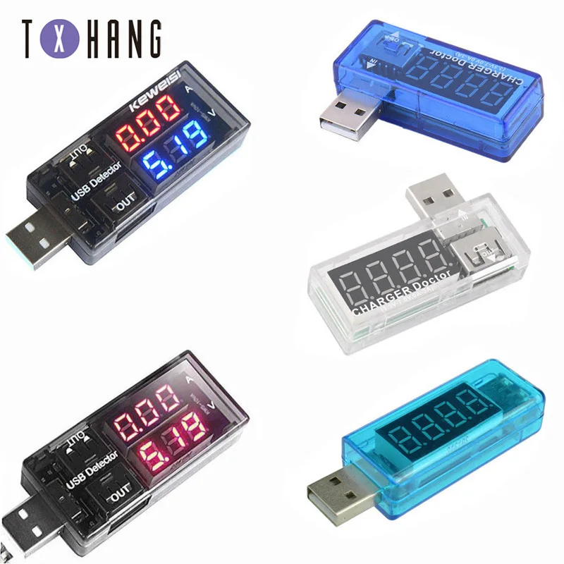 

Mini USB tester DC digital voltmeter ammeter voltmeter ammeter detector mobile power charger indicator diy electronic kit