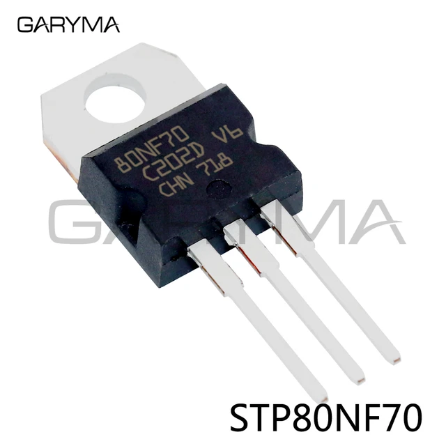 10pcs STP80NF70 80NF70 N-Channel Power MOSFET TO-220, 54% OFF