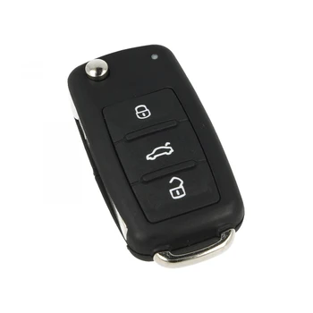 

IperChiavi I9VW1007 remote key full for VW Jetta Beetle Tiguan Passat Golf Caddy compatible FCC ID 5 K0837202AD between