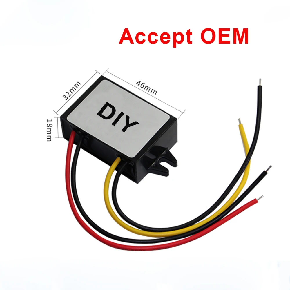 DC 24V 36V to 12V 1A DC преобразователь Регулятор Автомобильный светодиодный дисплей модуль питания CE ROSH