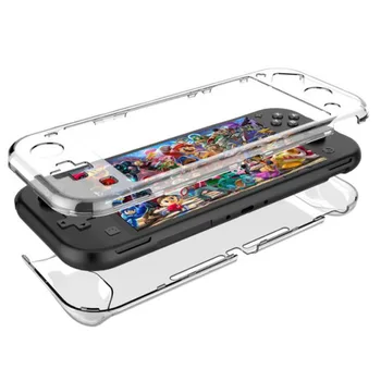 

Clear PC Hard Case Protective Cover Shell for Nintend Switch Lite NS Mini Game Console Crystal Transparent Full Body Protector