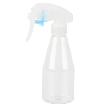 

200ml Clear Plastic Empty Spray Bottle Fine Mist Refillable Trigger Sprayer Leak-Proof Liquid Container Atomizer