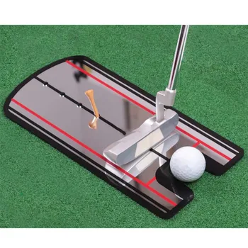 

Portable Golf Putting Mirror Alignment Training Aid Swing Trainer Golf Swing Straight Eye Line Swing Trainer Golf Accessories