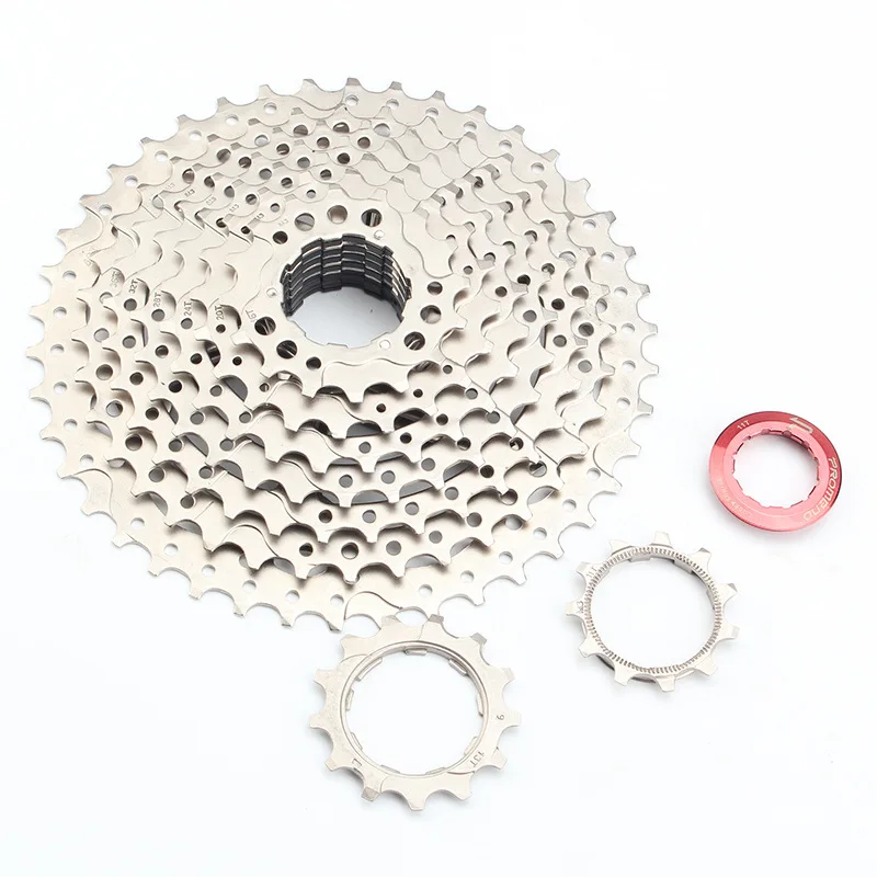 

ProMend Mountain Bicycle Flywheel 9 Speed 27 Speed Big Tooth Climbing Good Tool Cassette 11-42t Riding Accessories