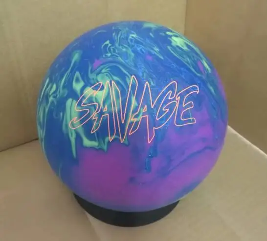 Savage Новые стильные предметы для боулинга EBONITE Профессиональные 12 фунтов - Цвет: Savage