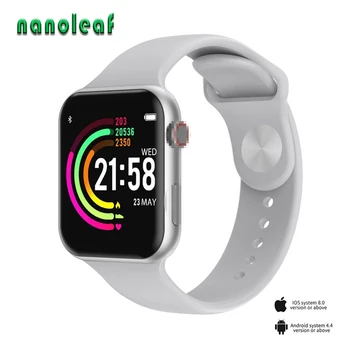 

Nanoleaf F10 Smart Watch Bluetooth Heart Rate Blood Pressure Monitoring For Sports People Fitness Running Ride A Bike Best Gift