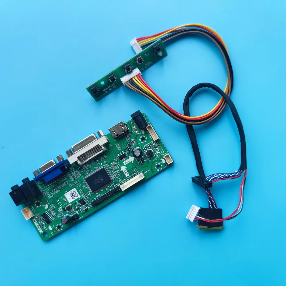 Комплект для N140BGE VGA HDMI-совместимая плата аудиоконтроллера DVI 1366X768 Сделай Сам 2019