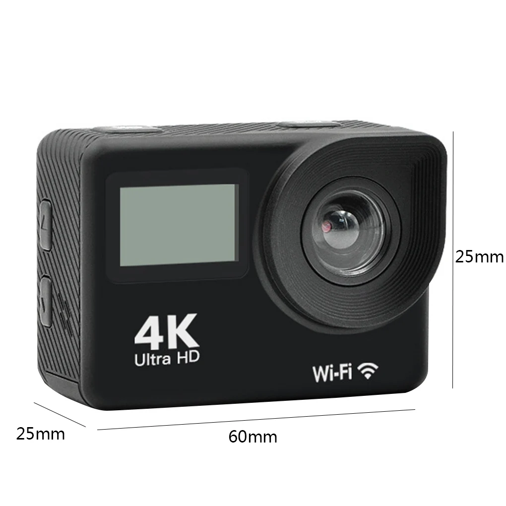 Наружная походная 4K экшн-камера Full HD спортивная DV 2," мини-камера на шлем для плавания водонепроницаемая Спортивная DV