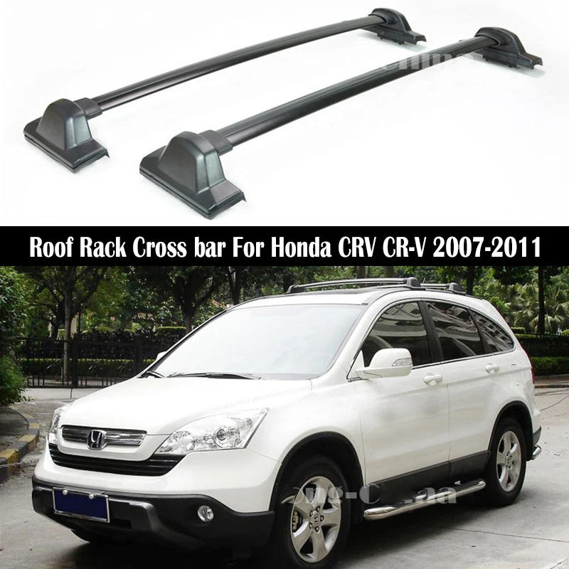 Aluminum Alloy Roof Rack For Honda Crv Crv 20072011 Rails Bar Luggage
