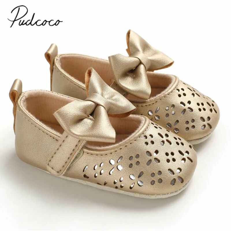 

Baby Hollow Out Leather Breathable First Walkers Baby Shoes Boy Girl Newborn Soft Soles Crib Soft Sole Shoe Sneaker 0-18M