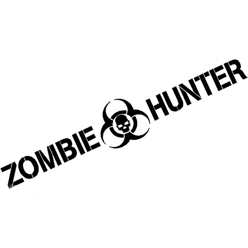 

Zombie Hunter Decal Apocalypse Outbreak Response Team Car Accessories Car Stickers Decals Bumper Window Other Vehicle PVC18*3cm