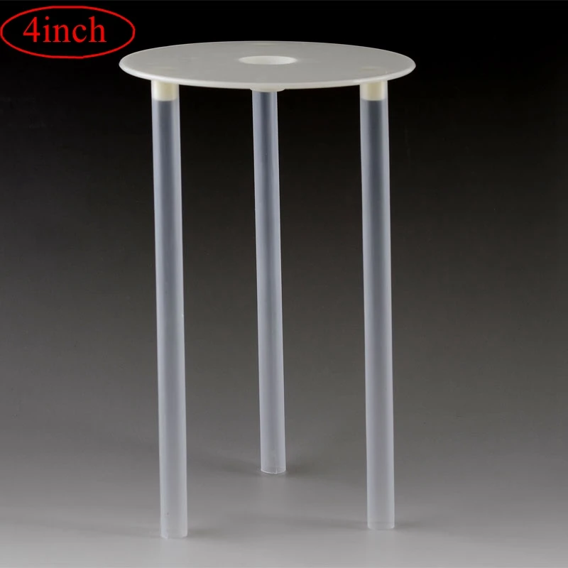 4 inch Скоба для торторта, подставка для десерта, расраспорка, Скоба для торторторта, многослойная опора для торта, рамка, практичные подставки для торта, инструмент для самостоятельного изготовления торта - Цвет: 4 inch
