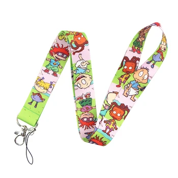 

K1115 Wholesale 20pcs/lot Cartoon Anime Lanyard Neck Strap for key ID Card Cellphone Straps Badge Holder DIY Hanging Rope