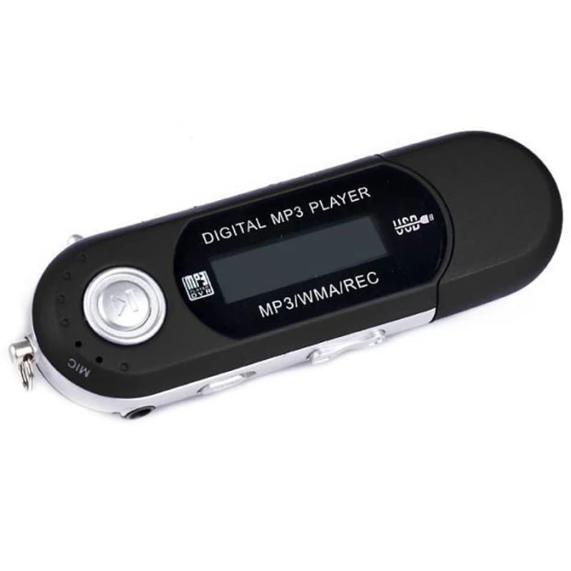 Популярный миниатюрный MP3 ЖК экран портативный Usb накопитель плеер Спортивный